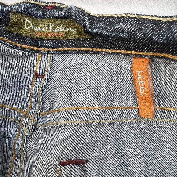 David Kahn Women's Nikki Flare Denim Jeans Size 27 (4) Medium Wash - Picture 13 of 15